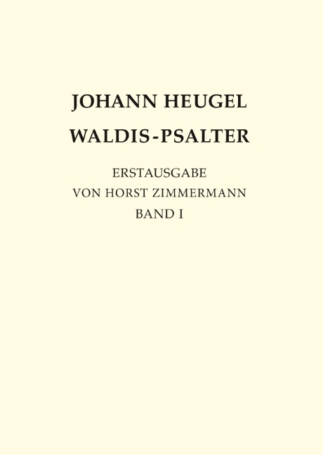 Johann Heugel: Waldis-Psalter - 