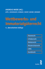 Wettbewerbs- und Immaterialgüterrecht - 