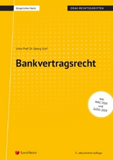 Bankvertragsrecht (Skriptum) - Georg Graf