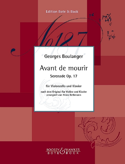 Avant de mourir - 