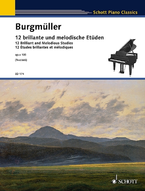 12 brillante und melodische Etüden - 