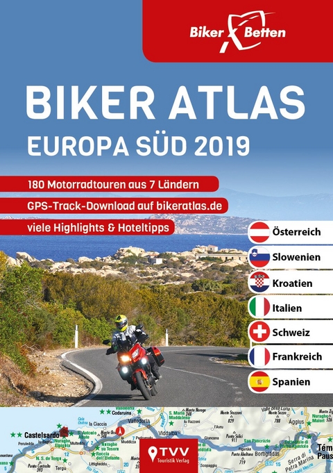 Biker Atlas EUROPA Süd 2019