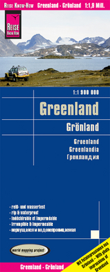 Reise Know-How Landkarte Grönland / Greenland (1:1.900.000) - Peter Rump, Reise Know-How Verlag