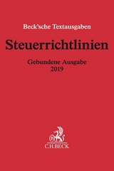 Steuerrichtlinien Gebundene Ausgabe 2019 - 