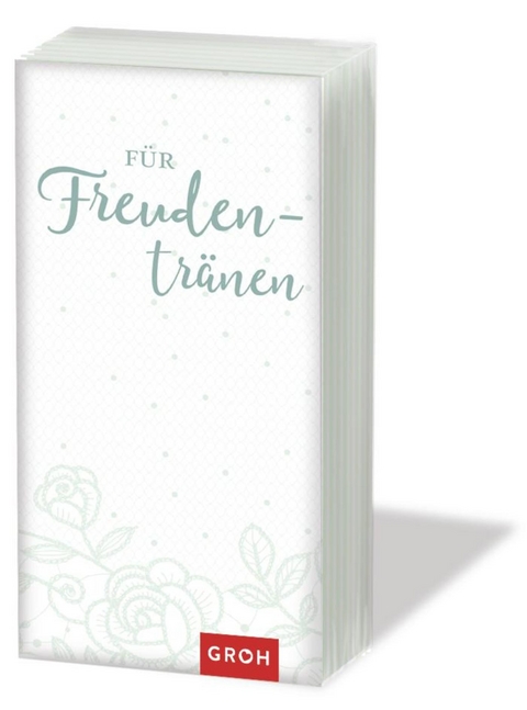 Für Freudentränen - Taschentücher zur Hochzeit - 