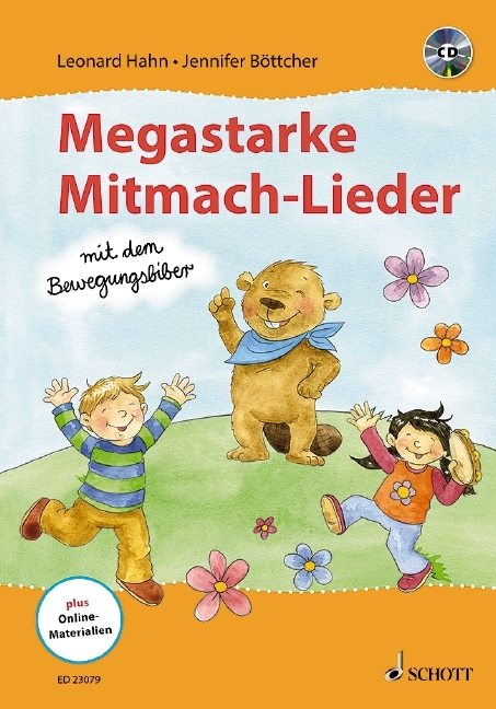 Megastarke Mitmach-Lieder - mit dem Bewegungsbiber - Jennifer Böttcher, Leonard Hahn