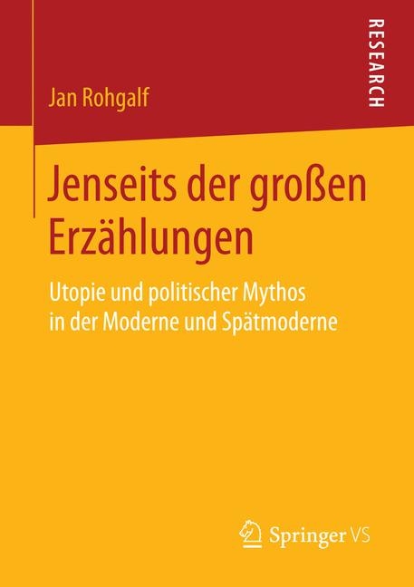 Jenseits der großen Erzählungen - Jan Rohgalf