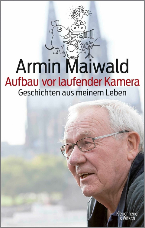 Aufbau vor laufender Kamera -  Armin Maiwald