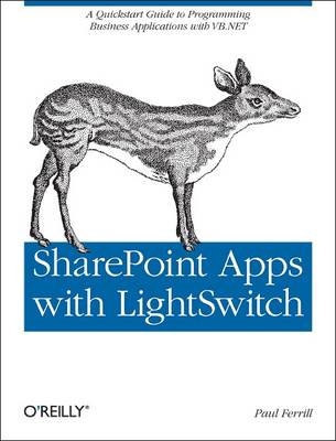 SharePoint Apps with LightSwitch -  Paul Ferrill