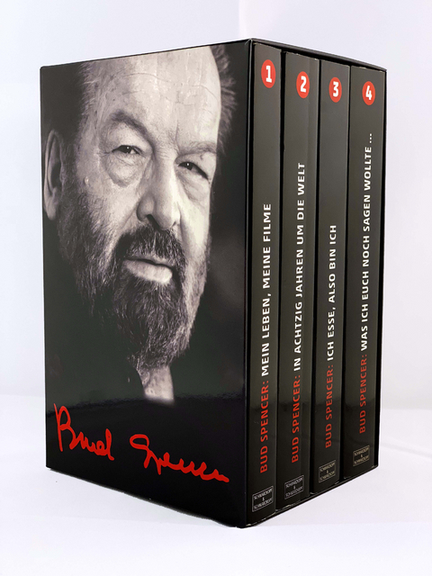 BUD SPENCER: Alle vier Bud-Spencer-Paperbacks im Schuber - Bud Spencer