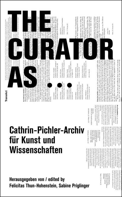 The Curator As … - 