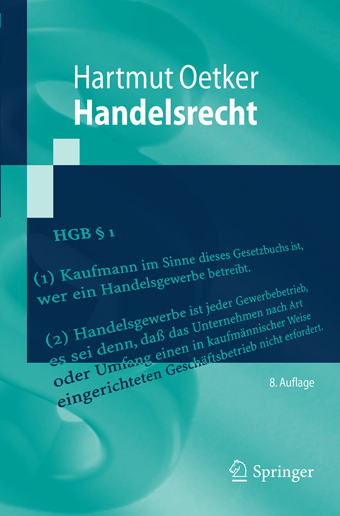 Handelsrecht - Hartmut Oetker