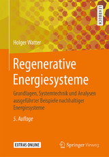 Regenerative Energiesysteme - Watter, Holger