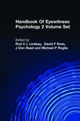 Handbook Of Eyewitness Psychology 2 Volume Set - 