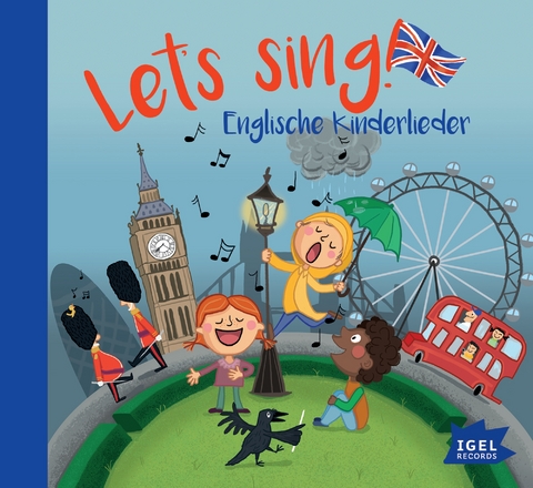 Let's sing! Englische Kinderlieder, 1 Audio-CD - 