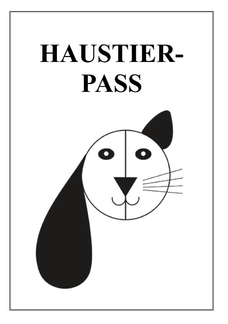 Haustier-Pass - Brigitte Friedl