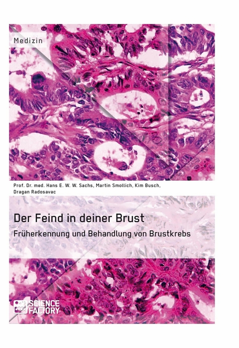 Der Feind in deiner Brust. Früherkennung und Behandlung von Brustkrebs - Prof. Dr. med. Hans E. W. W. Sachs, Kim Busch, Martin Smollich, Dragan Radosavac