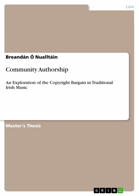 Community Authorship - Breandán Ó Nualltáin