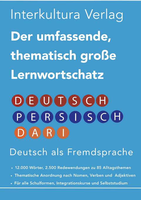 Interkultura Umfassender thematischer Großlernwortschatz - Deutsch-Persisch/Dari