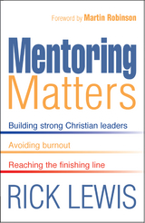 Mentoring Matters - Rick Lewis