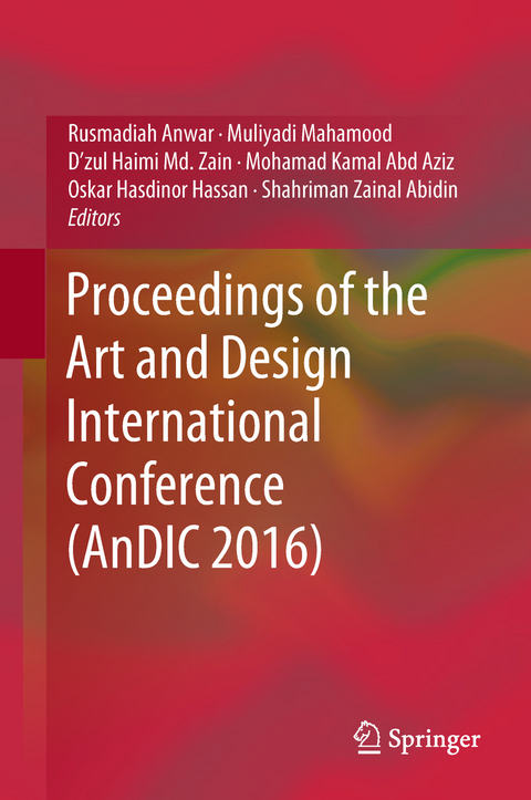 Proceedings of the Art and Design International Conference (AnDIC 2016) - 