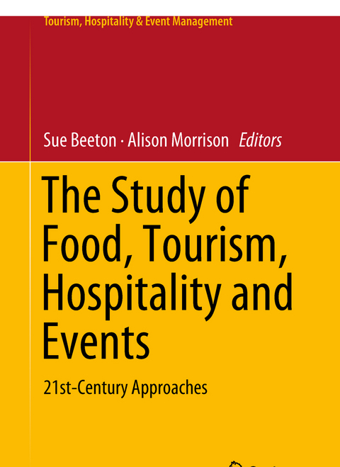 The Study of Food, Tourism, Hospitality and Events - 