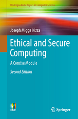 Ethical and Secure Computing - Kizza, Joseph Migga