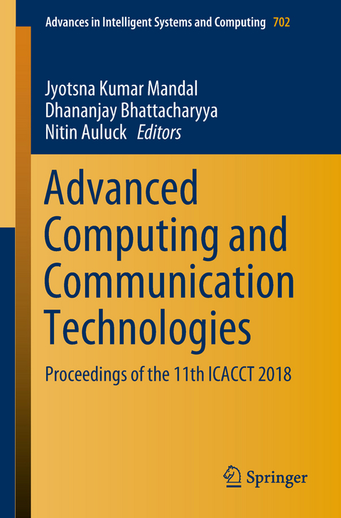 Advanced Computing and Communication Technologies - 