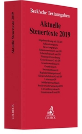 Aktuelle Steuertexte 2019