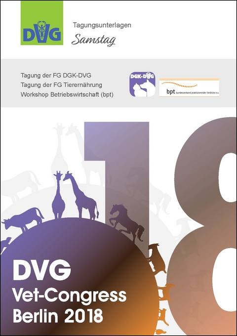 DVG Vet-Congress Berlin 2018 Tagungsunterlagen Samstag