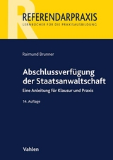 Abschlussverfügung der Staatsanwaltschaft - Raimund Brunner
