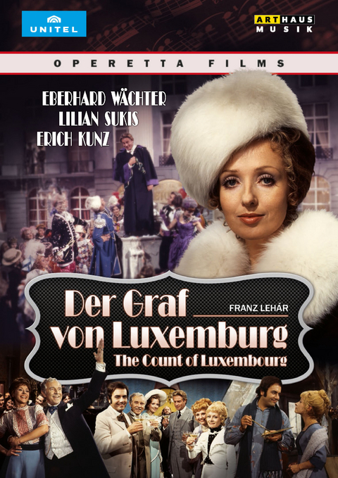 Der Graf von Luxemburg, 1 DVD - Franz Lehár