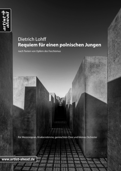 Requiem für einen polnischen Jungen (Chorpartitur) - Dietrich Lohff