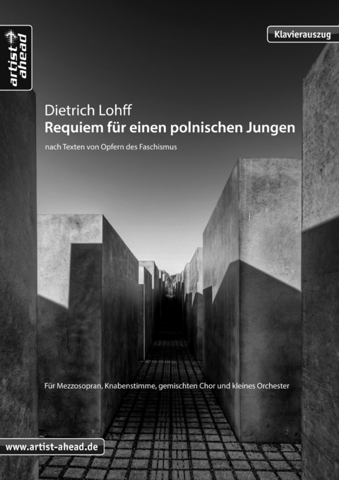 Requiem für einen polnischen Jungen (Klavierauszug) - Dietrich Lohff