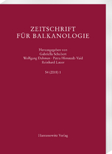 Zeitschrift für Balkanologie 54 (2018) 1 - 