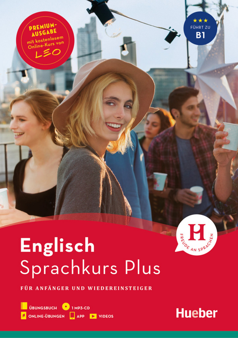 Hueber Sprachkurs Plus Englisch – Premiumausgabe - Amanda Welfare, Lisa Goldau