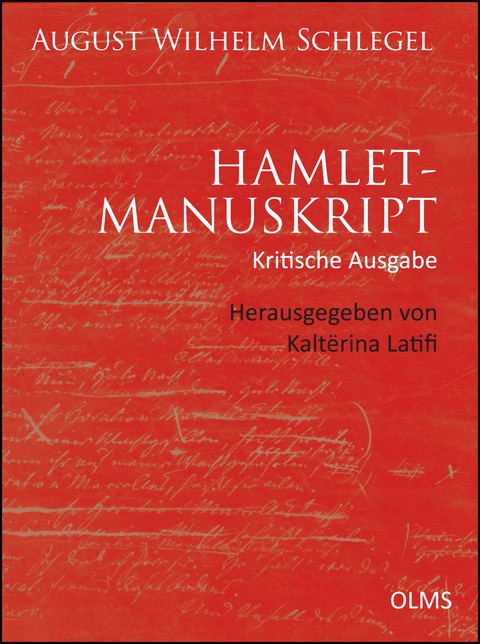 Hamlet-Manuskript (Kritische Ausgabe) - August Wilhelm Schlegel