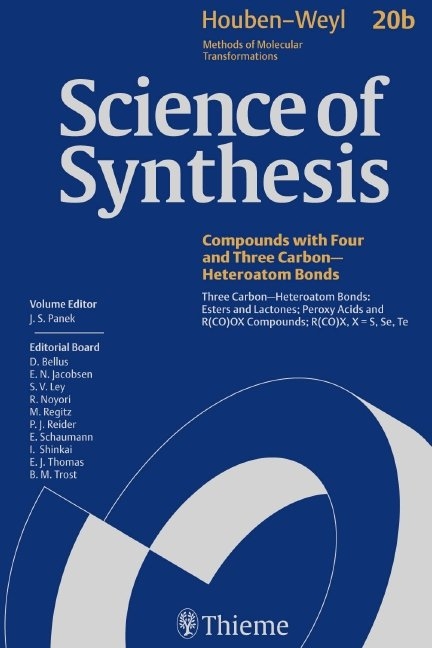 Science of Synthesis: Houben-Weyl Methods of Molecular Transformations Vol. 20b - 