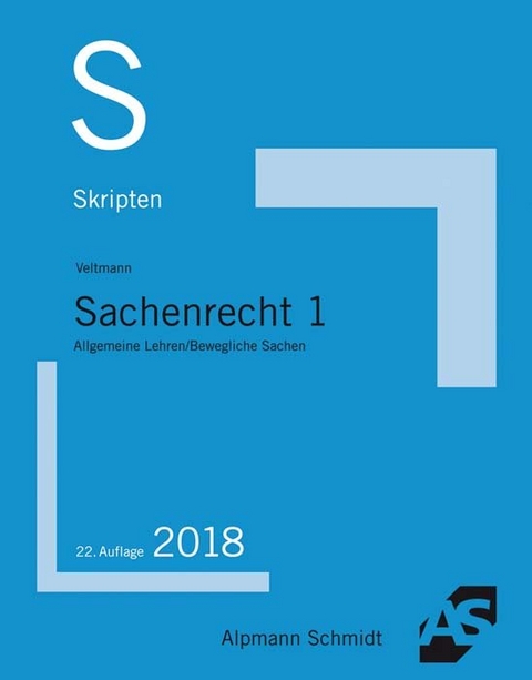 Skript Sachenrecht 1 - Till Veltmann