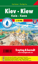 Kiew, Stadtplan 1:15.000, City Pocket + The Big Five - Freytag-Berndt und Artaria KG