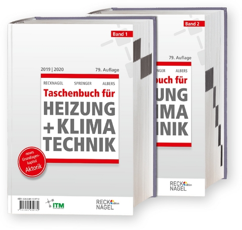 Recknagel - Taschenbuch für Heizung und Klimatechnik 79. Ausgabe 2019/2020 - Basisversion - 