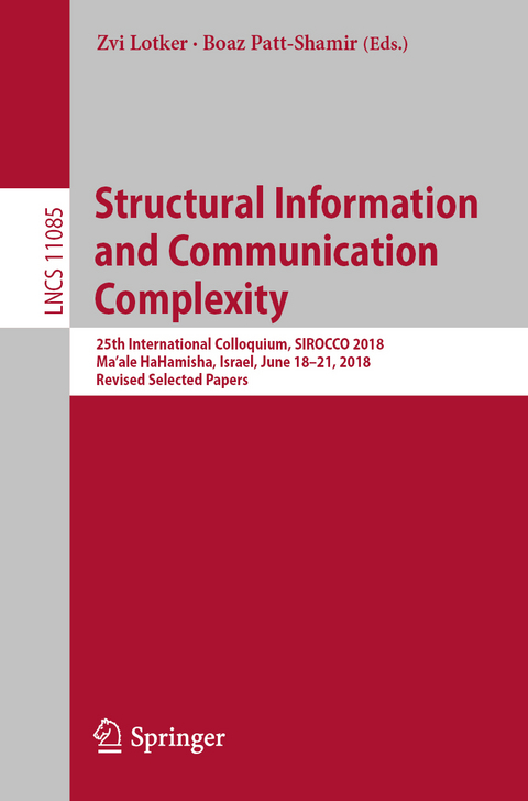 Structural Information and Communication Complexity - 