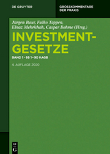 Investmentgesetze / §§ 1 - 90 KAGB - 