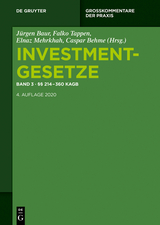 Investmentgesetze / §§ 214 - 360 KAGB - 