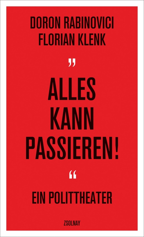 "Alles kann passieren!" - Doron Rabinovici, Florian Klenk