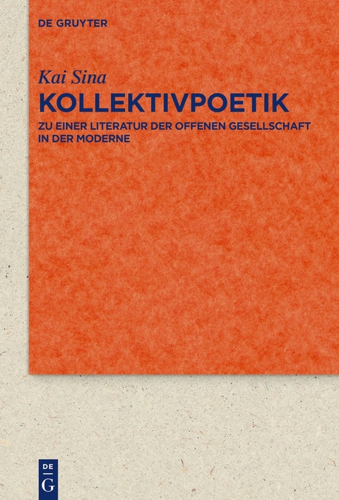 Kollektivpoetik - Kai Sina