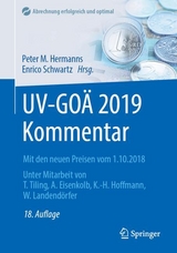 UV-GOÄ 2019 Kommentar - Hermanns, Peter M.