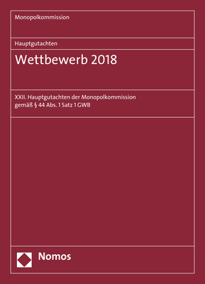 Hauptgutachten. Wettbewerb 2018 - 