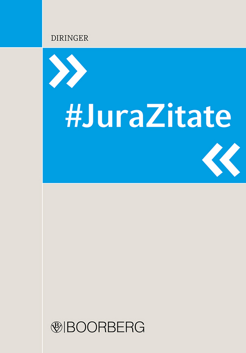 #JuraZitate - Arnd Diringer