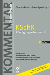 KSchR - Kündigungsschutzrecht - Däubler, Wolfgang; Deinert, Olaf; Zwanziger, Bertram